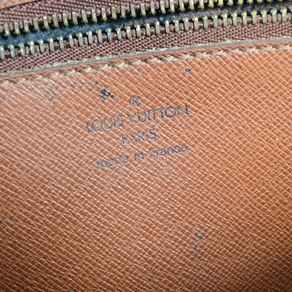 LOUIS VUITTON Marly Dragonne GM Clutch Hand Bag Monogram Brown - Picture 13 of 14